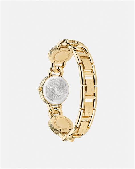 saks off 5th versace collection elt|Versace stud icon watch.